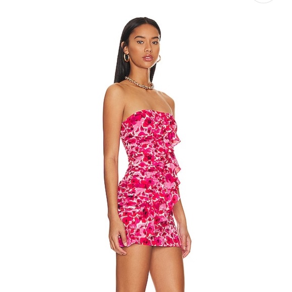 REVOLVE Dresses & Skirts - 💖galentines sale💖 revolve ruffle mini